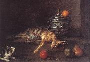 jean-Baptiste-Simeon Chardin The Silver Tureen USA oil painting artist